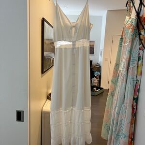 Sugarlips White Maxi Dress